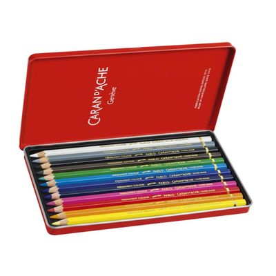 Caran D'ache 12 Color Pablo Set (666.312)