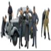 Tamiya 1/48 Citroen Traction 11CV - w/Luftwaffe Crew (Limited) view 1