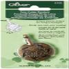 Clover 3105 Yarn Cutter Pendant, Antique Gold view 1