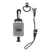 Hammerhead Industries Gear Keeper CB MIC Keeper Retractable Microphone Holder RT2-4712 Features Heavy-Duty Snap Clip Mount, Adjustable Mic Lanyard and Hardware Mounting Kit - Made in USA Chrome view 1