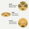 Meinl Cymbals HCS141620 HCS Cymbal Box Set Pack with 14-Inch Hi Hat Pair, 16-Inch Crash, 20-Inch Ride (VIDEO) view 2