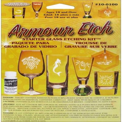 Armour Etch Glass Etching Starter Kit 14 To Adult