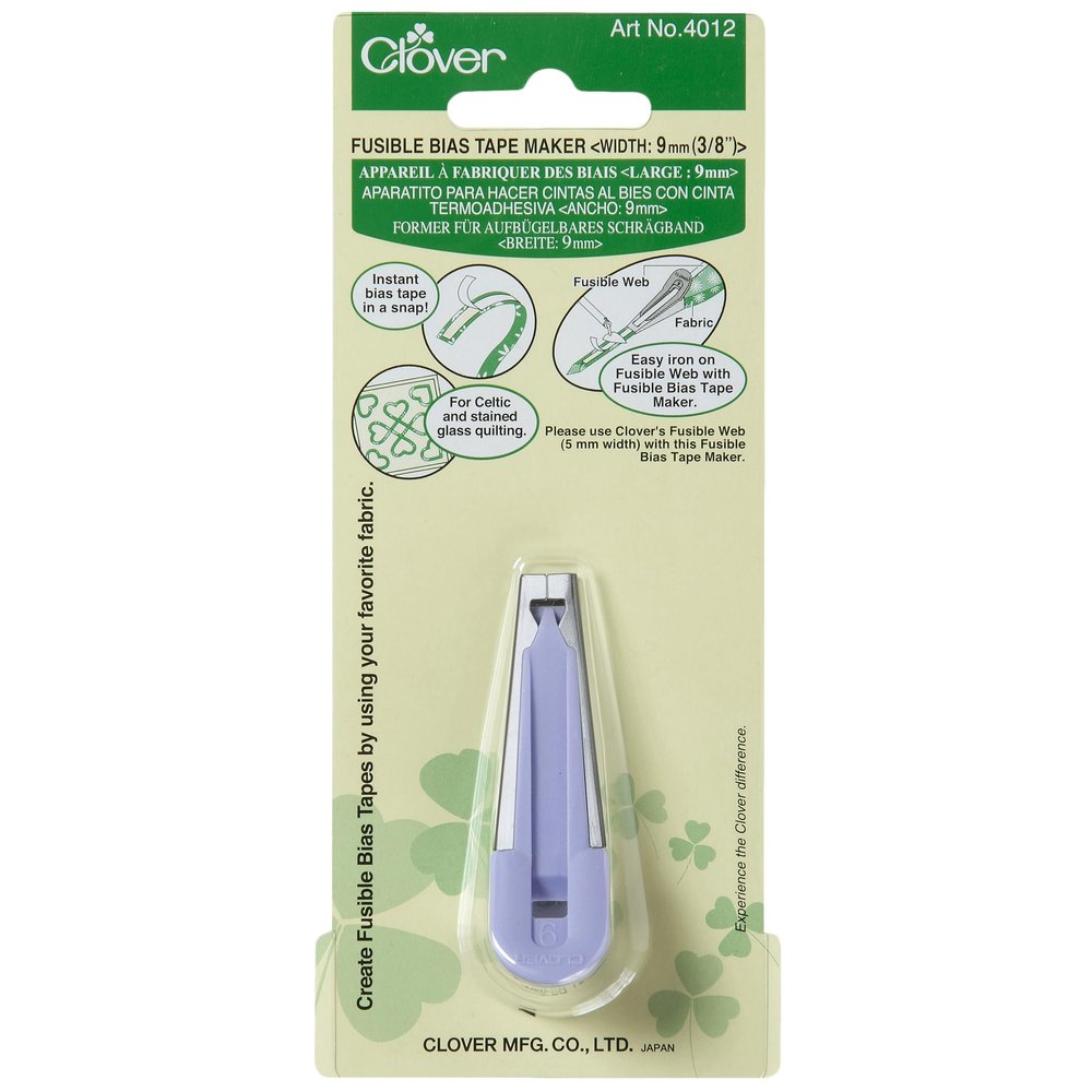 Clover Fusible Bias Tape Maker width 9mm