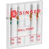 SINGER 4847 Universal Ball Point Machine Needles, Size 70/10, 80/12, 4-Count view 3