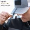 Carson Optical VisorMag 2x Power (+4.00 Diopters) Clip-On Magnifying Lens for Hats VM-12 view 2