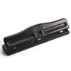Officemate Adjustable Three Hole Punch, 11 Sheet Capacity, Black (90095) view 1