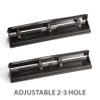 Officemate Adjustable Three Hole Punch, 11 Sheet Capacity, Black (90095) view 2