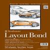 Strathmore 400 Series Glue Bound Layout Bond Pad, 19 X 24 inches, 16 lb., White, 50 Sheets (411-19) view 1