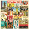 Cavallini & Co. New York City Collage Decorative Paper Sheet view 1