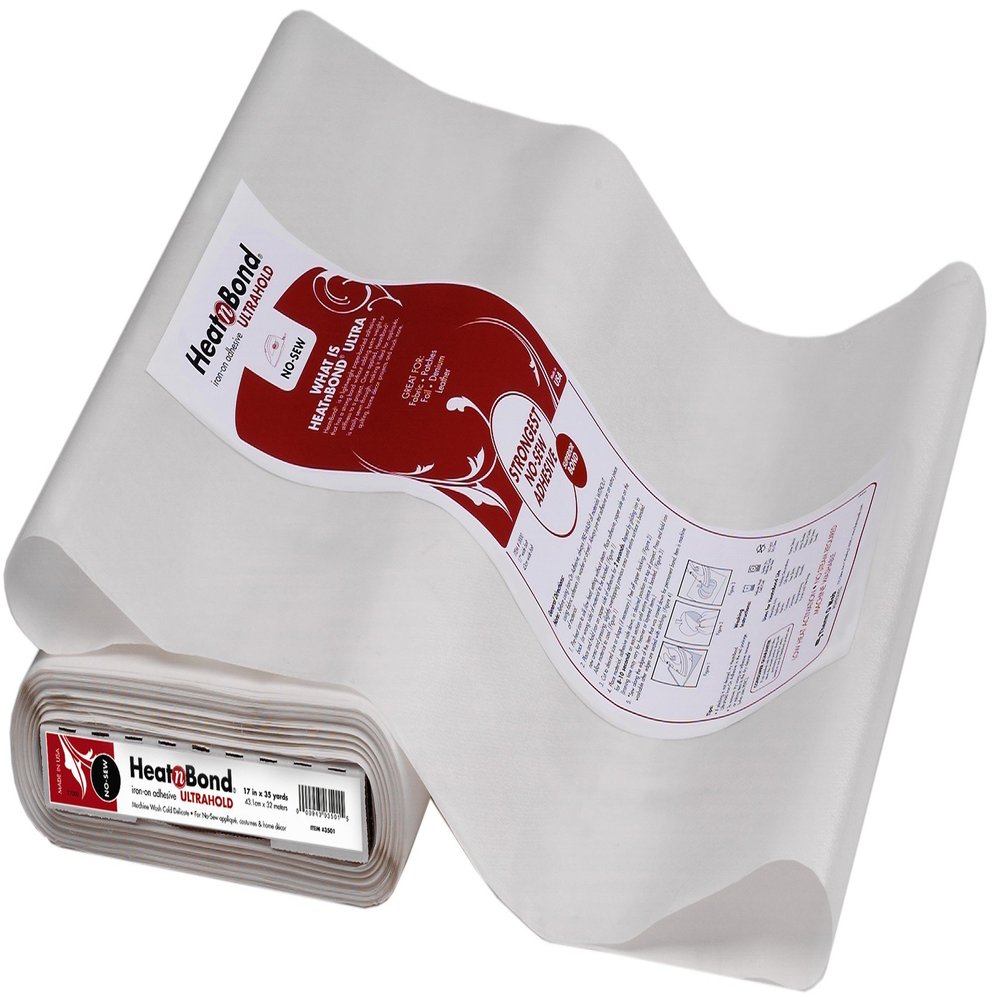 HeatnBond UltraHold Iron-On Adhesive 17 Inches x 35 Yards