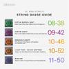 D'Addario Guitar Strings - ProSteels Electric Guitar Strings - Round Wound - Brighter, Crunchier, Increased Sustain - EPS540 - Light Top/Heavy Bottom, 10-52 view 4