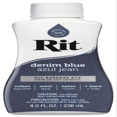 Rit All-Purpose Liquid Dye, Denim Blue