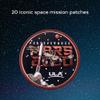 Chronicle Books Space Mission Matching Game: Featuring Patch Imagery from The Archives of NASA view 4