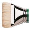 Winsor & Newton 5973714 Winton Hog Bright #14 Bristle Brush view 4