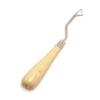 Susan Bates Bent Latch Hook 6.25", Wood Handle view 2