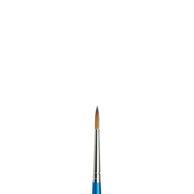 Winsor & Newton Cotman Water Colour Series 111 Short Handle Synthetic Brush, SH #4 Blue