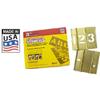 CH Hanson 10014 4" Numbers Stencil Set 15 pc view 2