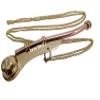 Ares India Brass Boatswain Whistle 5" with Chain Bosun Call Pipe Nautical - Set of 2 view 2