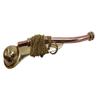 Ares India Brass Boatswain Whistle 5" with Chain Bosun Call Pipe Nautical - Set of 2 view 3