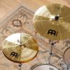 Meinl 14 Hihat (Hi Hat) Cymbal Pair HCS Traditional Finish Brass for Drum Set, Made In Germany, 2-YEAR WARRANTY (HCS14H) view 4