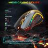 Redragon M602 Gaming Mouse, Ergonomic RGB Gaming Mouse Wired with 7200 Adjustable DPI, 9 Programmable Buttons, Professional Software for Gamer Office [Black] view 2