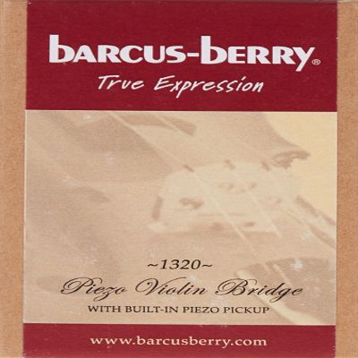 Barcus Berry 1320 Electric Violin Bridge with Built-In Piezo Pickup