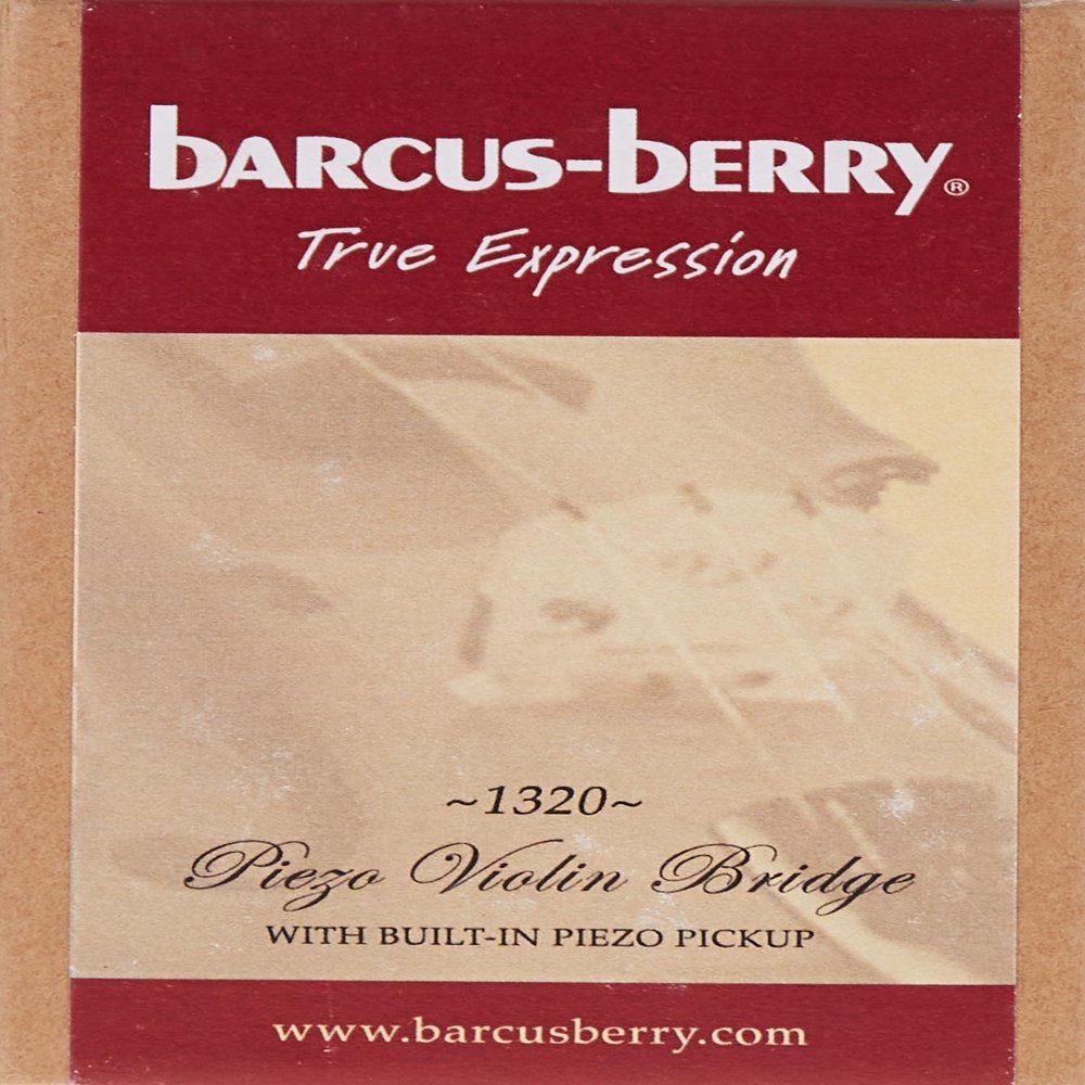 Barcus Berry 1320 Electric Violin Bridge with Built-In Piezo Pickup