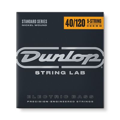 Jim Dunlop Standard Series Nickel Wound Bass Strings 40-120 | 5-String