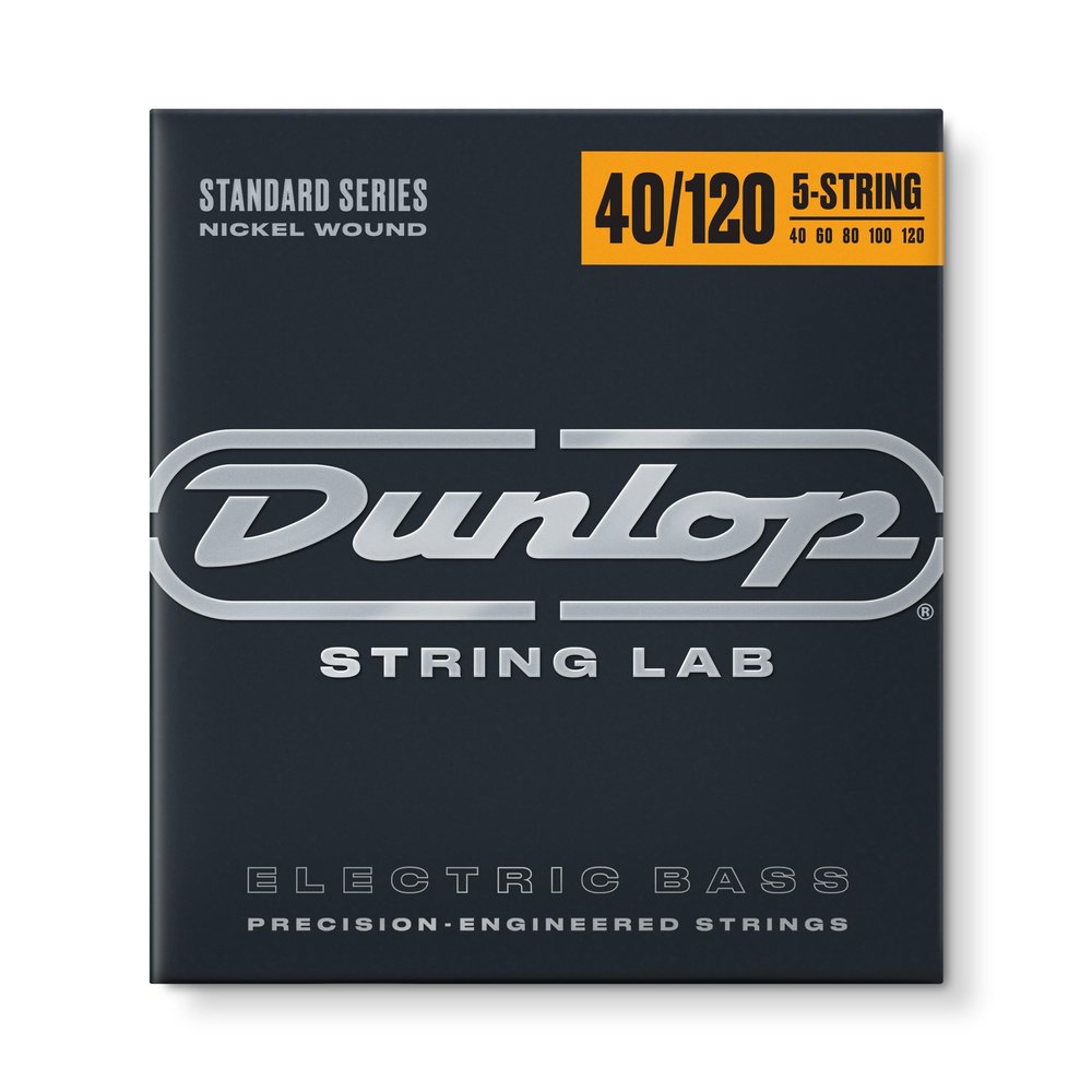Jim Dunlop Standard Series Nickel Wound Bass Strings 40-120 | 5-String
