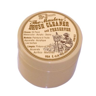 The Masters Paint Brush Cleaner and Preserver for Artists, 1 Ounce