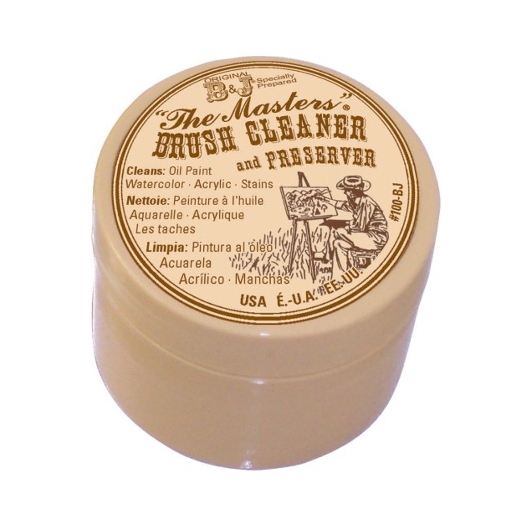The Masters Paint Brush Cleaner and Preserver for Artists, 1 Ounce