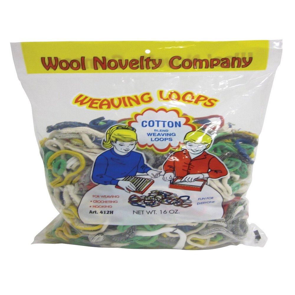 Wool Novelty Cotton Weaving Loops, 16-Ounce