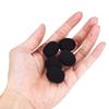Eboot 15 Pack Mini Microphone Covers Foam Windscreen Lapel Headset Mic Foam Cover Protection for Small Lapel and Lavalier Microphones (Black) view 3