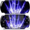 Sony PSP 3000 Decal Style Skin - Lightning Blue (OEM Packaging) view 1