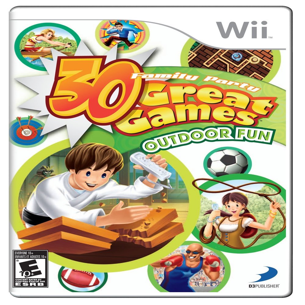 FAMILY PARTY OUTDOOR FUN WII