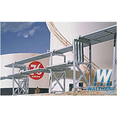 Walthers Cornerstone Series Kit HO Scale Refinery Piping Kit