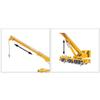 Siku 1886, Liebherr Mobile Crane, 1:87, Metal/Plastic, Yellow, Movable Parts view 2