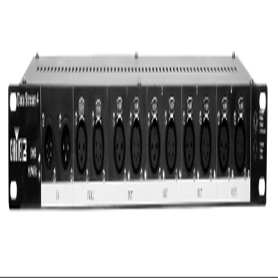 CHAUVET DJ Data Stream 4 Universal DMX-512 Optical Splitter, One Input to Four Isolated Outputs, 3 and 5-Pin DMX Connections, Thru Port Linking, 1U Rack Mount Design