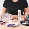 Art Institute Glitter Designer Dries Clear Glue Bundle, 8oz Refill & 4oz Bottle Professional Multi-Surface Adhesive Kit view 3