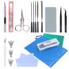 Rustark 16Pcs Modeler Basic Tools Craft Set Model Tool Kit for Hobby Model Assemble Building view 1