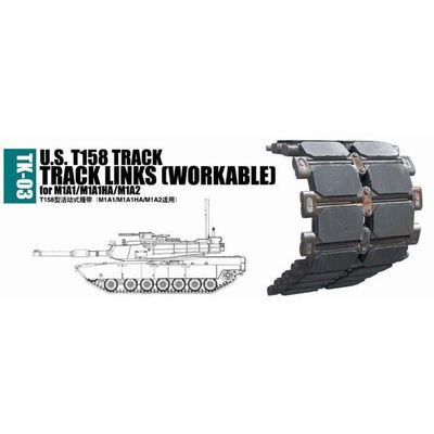 Trumpeter U.S. T158 Track for M1A1/M1A1HA/M1A2 Model Kit