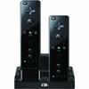 CTA Digital Wii Remote Dual Charge Station with 2 Rechargeable Batteries (Black) view 4