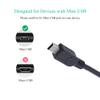DTOL PS3 Controller Charger Cable Ring Mini USB Data Charging Cord for PS Move PlayStation 3 Wireless Controller, TI84 Plus CE, Digital Camera 10ft 2 Pack view 2