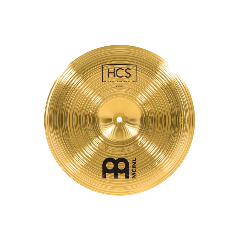 Meinl 14 China Cymbal HCS Traditional Finish Brass for Drum Set, Made In Germany, 2-YEAR WARRANTY (HCS14CH)