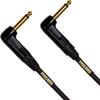 Mogami Gold Instrument RR Right Angle to Right Angle 1.5 Electric Guitar Instrument Cable 1/4 Inch TS to TS Electric Guitar Cable 1.5ft, Right Angle Connectors, OFC Core, Anti-Noise Pro Audio Quality view 1