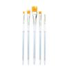 Royal & Langnickel Aqualon Wisp Flat Artist Brush Set, 5-piece view 2