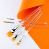 Royal & Langnickel Aqualon Wisp Flat Artist Brush Set, 5-piece view 4