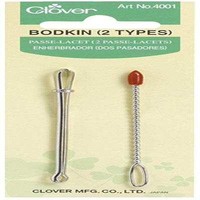 Clover Bodkin, Silver, 2 Piece Set