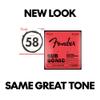 Fender 9120 Bass Strings, Nylon Tapewound, Long Scale, 9120M .058-.110 view 4