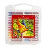 Faber-Castell Blendable Oil Pastels In Durable Storage Case- 24 Vibrant Colors - Non-Toxic Pastels for Kids, Easter Basket Stuffers for Kids view 1